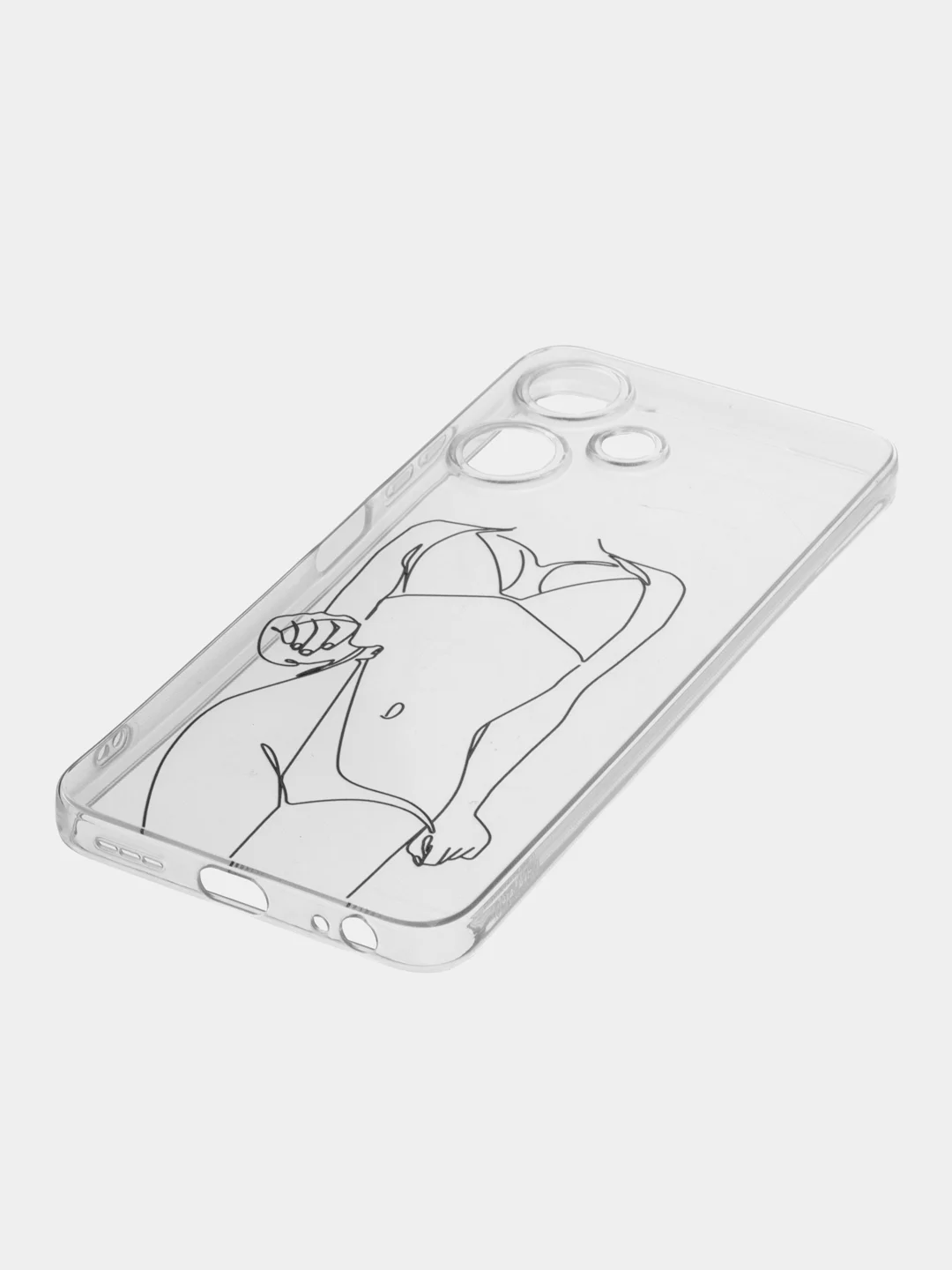Бордовый силиконовый чехол для Infinix HOT 30i (Инфиникс Хот 30 Ай), с принтом, с рисунком