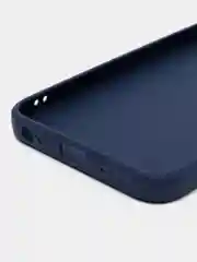 Синий чехол для Infinix Hot 30 Play (Инфиникс Хот 30 Плей), прозрачный