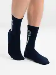 Синий носки мужские Alga
