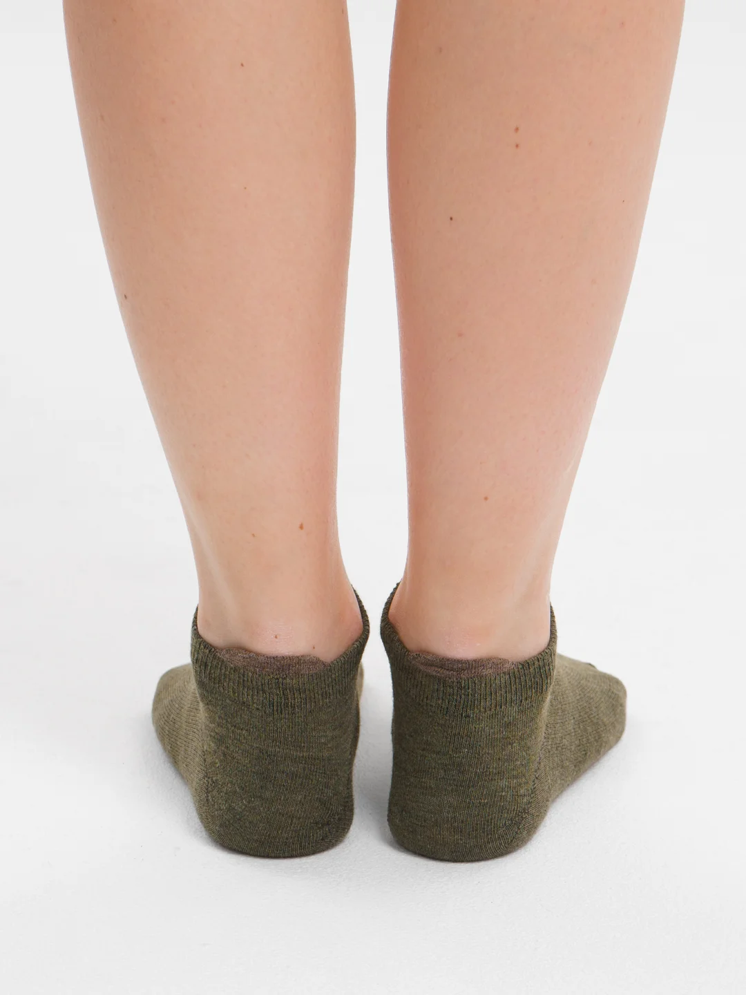 Бежевый носки женские, короткие, POOPSOCKS
