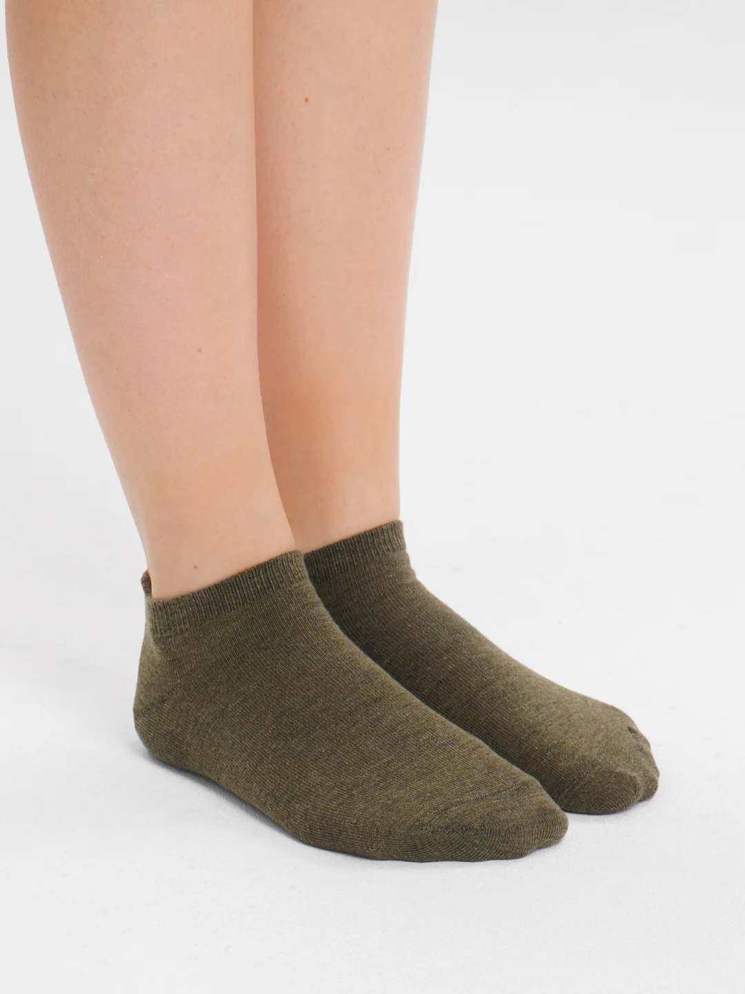 Бежевый носки женские, короткие, POOPSOCKS