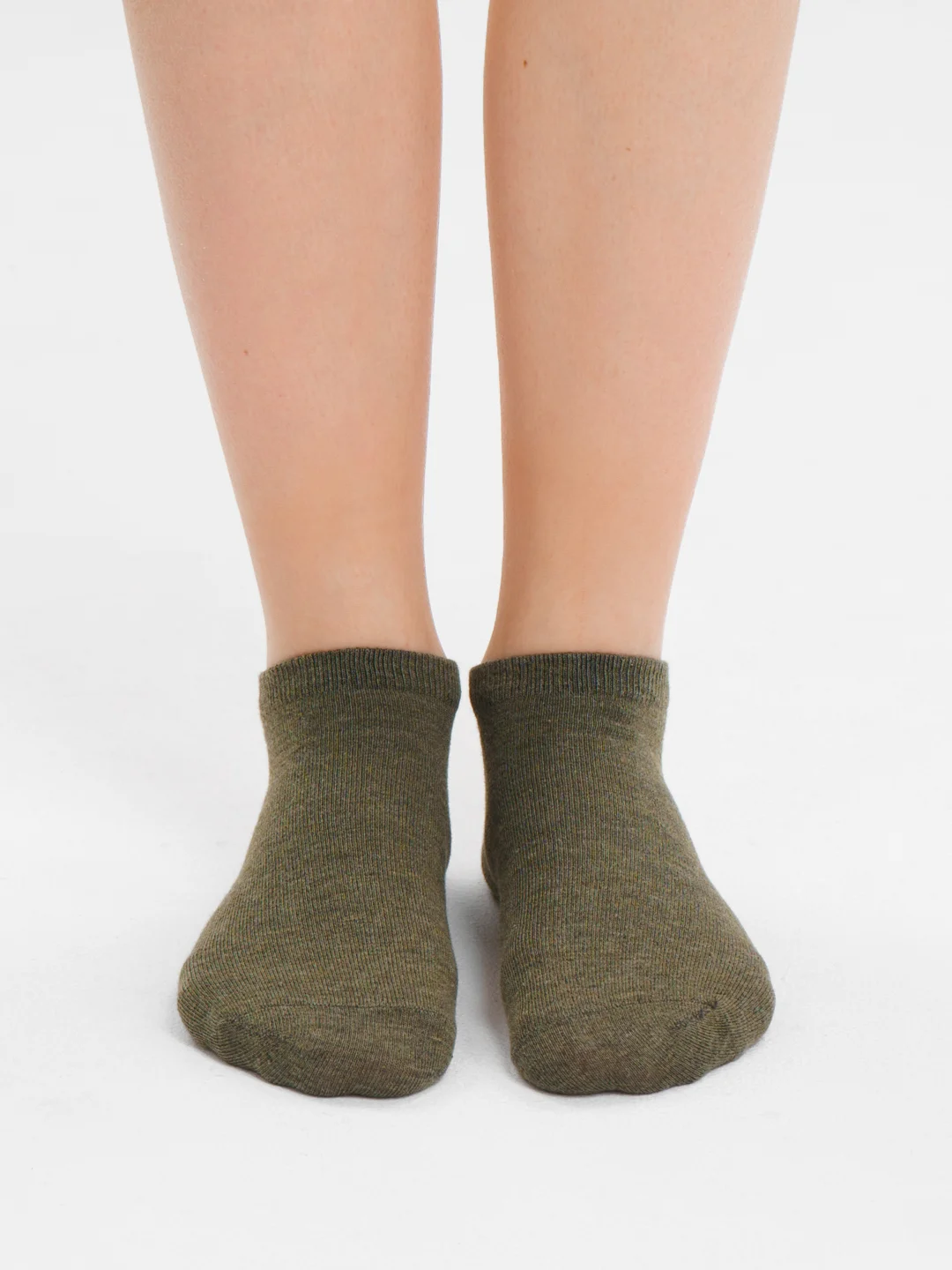 Бежевый носки женские, короткие, POOPSOCKS