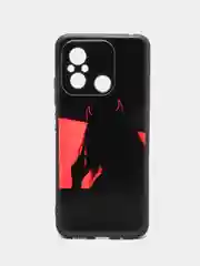 Салатовый чехол для Xiaomi Redmi 12C, с принтом, с рисунком (Сяоми Редми 12С)
