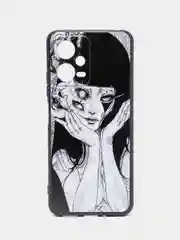 Белый силиконовый чехол для Xiaomi Note 12 5G / POCO X5 5G (Сяоми Нот 12 5 Джи / Поко Х5), с принтом, с рисунком