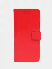 Красный чехол-книжка с магнитной застежкой для Vivo V27 (Виво В27)