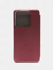 Пурпурный чехол-книжка для Infinix Smart 7 / Spark Go 2023 / Pop 7, 7 Pro / Инфиникс Смарт 7