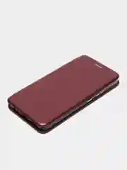 Пурпурный чехол-книжка для Infinix Smart 7 / Spark Go 2023 / Pop 7, 7 Pro / Инфиникс Смарт 7
