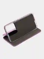 Красный чехол-книжка для Infinix Smart 7 / Spark Go 2023 / Pop 7, 7 Pro / Инфиникс Смарт 7