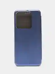 Синий чехол-книжка для Infinix Smart 7 / Spark Go 2023 / Pop 7, 7 Pro / Инфиникс Смарт 7