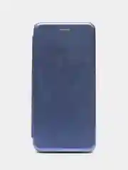 Синий чехол-книжка для Infinix Smart 7 / Spark Go 2023 / Pop 7, 7 Pro / Инфиникс Смарт 7