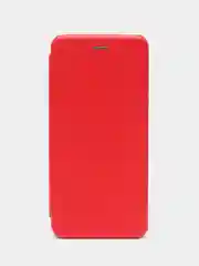 Красный чехол-книжка для Infinix Hot 30 / Инфиникс Хот 30