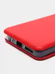 Красный чехол-книжка для Infinix Hot 30 / Инфиникс Хот 30