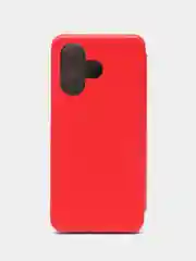 Красный чехол-книжка для Infinix Hot 30 / Инфиникс Хот 30