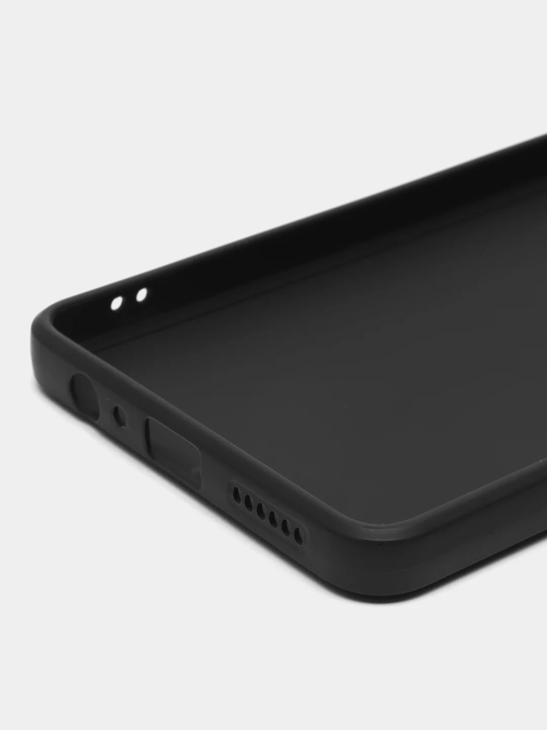 Черный чехол для Tecno Camon 20 / Camon 20 Pro 4G (Техно Камон 20 Про 4 Джи), прозрачный