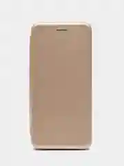 Золотой чехол-книжка для Infinix Hot 30i, Инфиникс Хот 30Ай