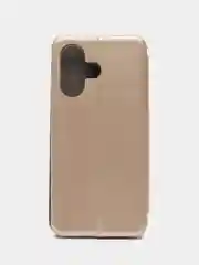 Золотой чехол-книжка для Infinix Hot 30i, Инфиникс Хот 30Ай