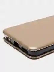 Золотой чехол-книжка для Infinix Hot 30i, Инфиникс Хот 30Ай