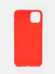 Красный чехол для iPhone 11 Pro Max, силиконовый, матовый, однотонный