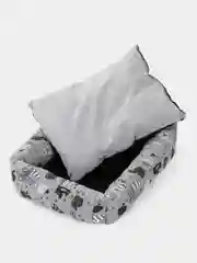 Серый лежанка Клампи "Лондон" для собак и кошек, 52 x 47 х 12