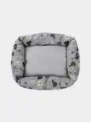 Серый лежанка Клампи "Лондон" для собак и кошек, 52 x 47 х 12