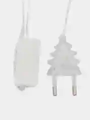 Гирлянда Нить 5 м с насадками "Клубки кремовые" IP20, 20 LED, свечение тёплое белое, 220 В