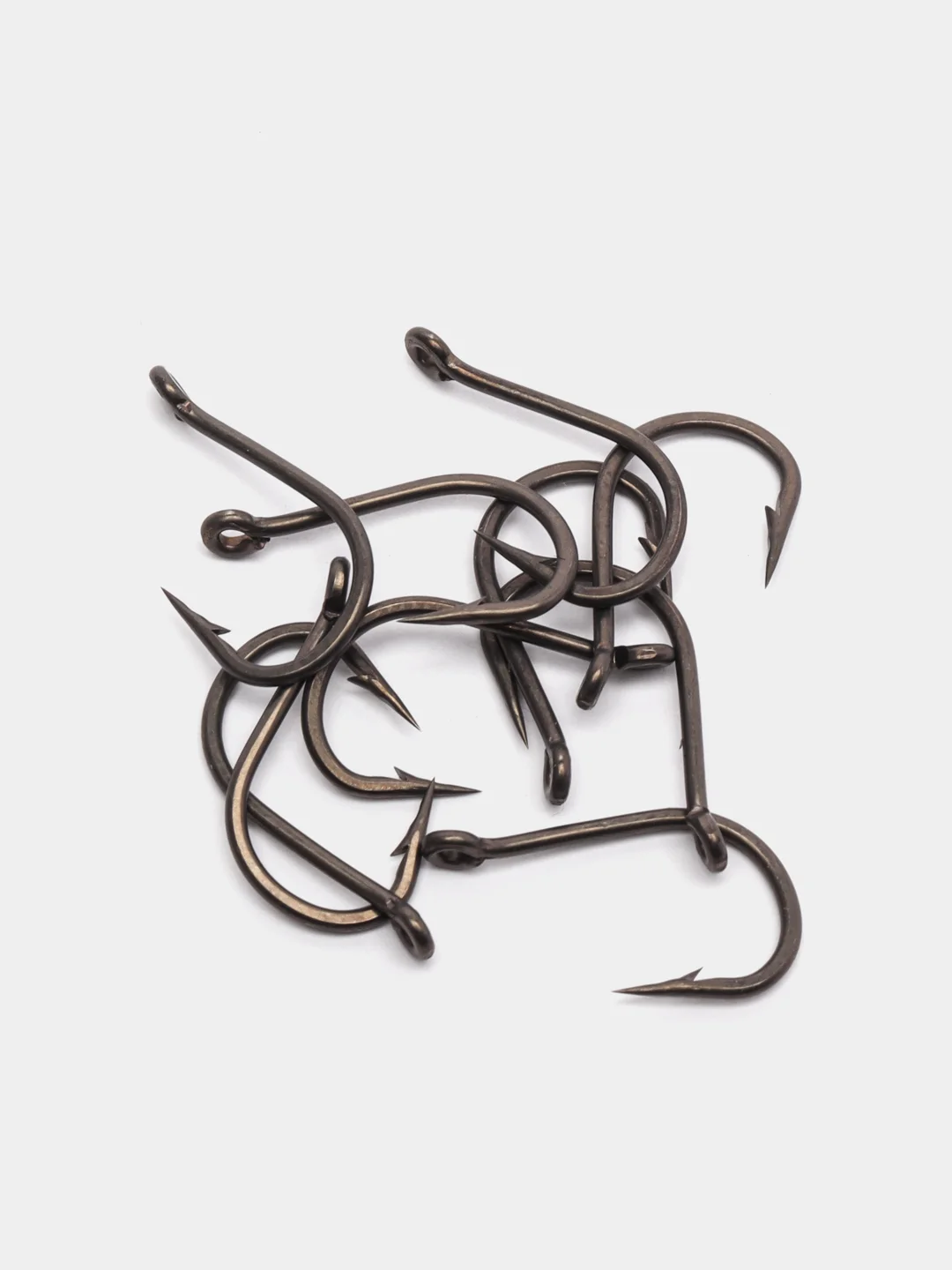 Фиолетовый карповые крючки для рыбалки, 10 штук, Krank, Сlawe, Wide gape, Kurv Shank, Chod Rig