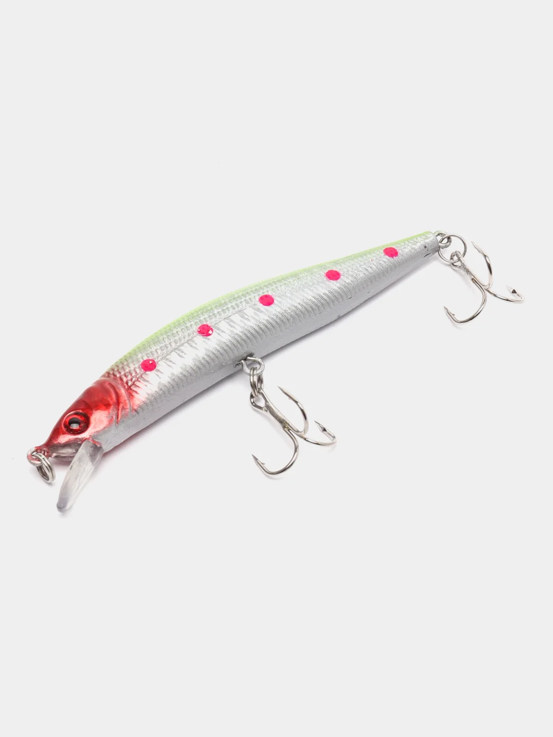Розовый воблер для рыбалки minnow минноу 10 см, 8,4 гр, с заглублением