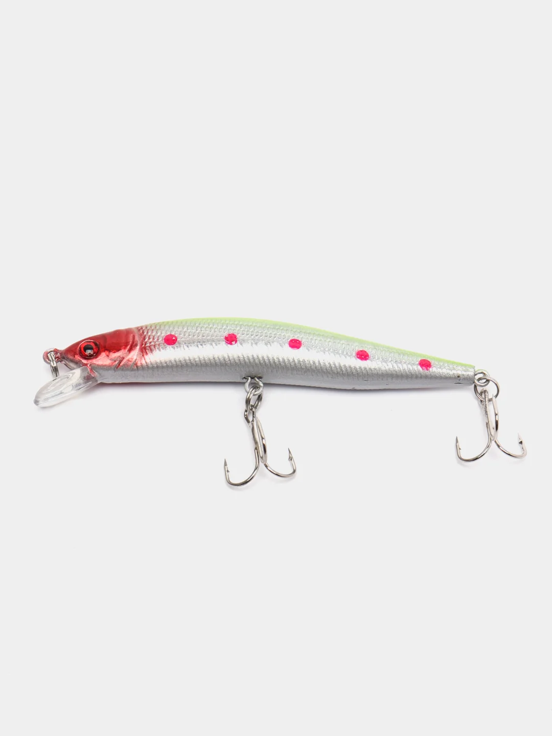 Розовый воблер для рыбалки minnow минноу 10 см, 8,4 гр, с заглублением