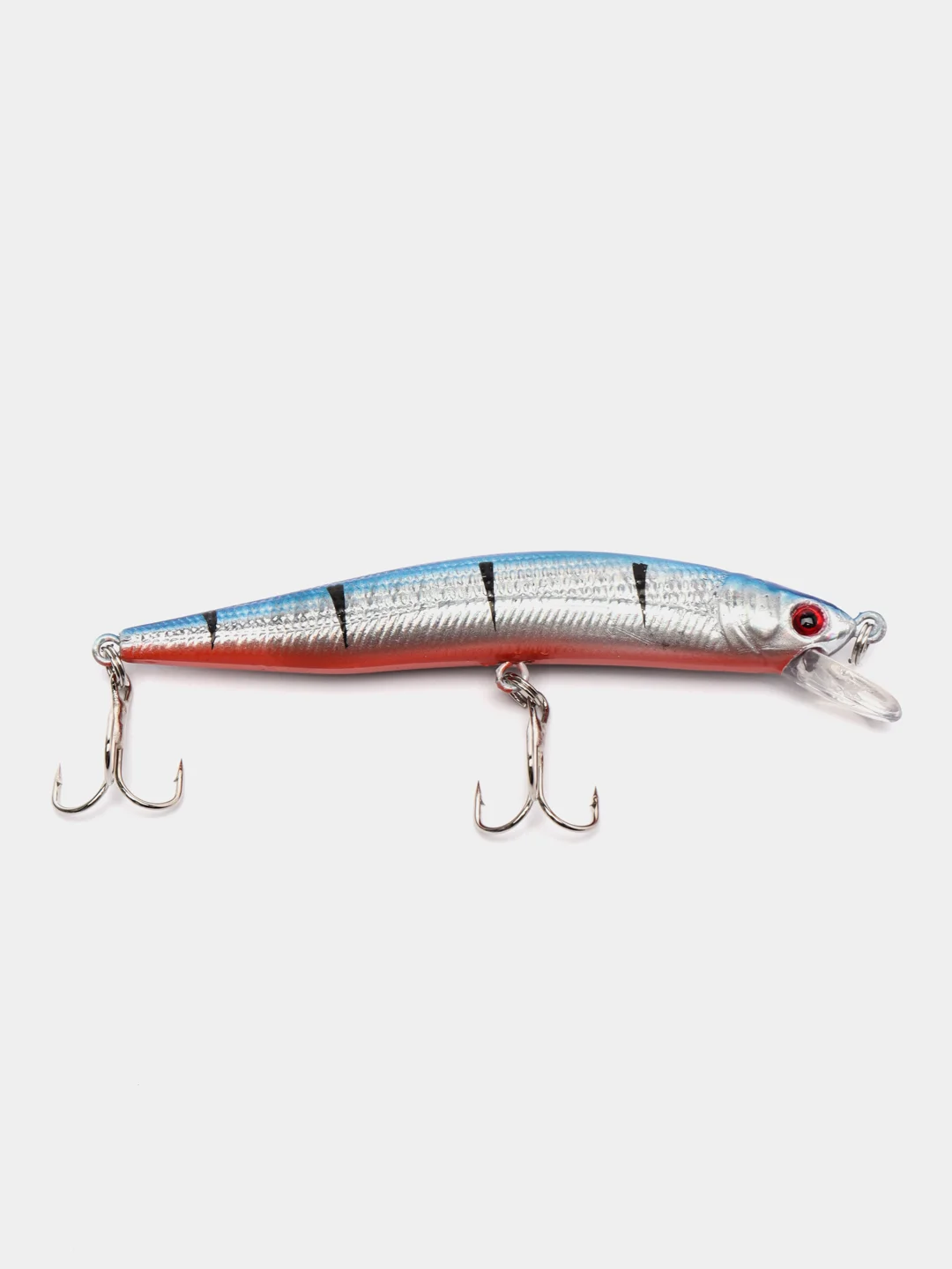 Синий воблер для рыбалки minnow минноу 10 см, 8,4 гр, с заглублением