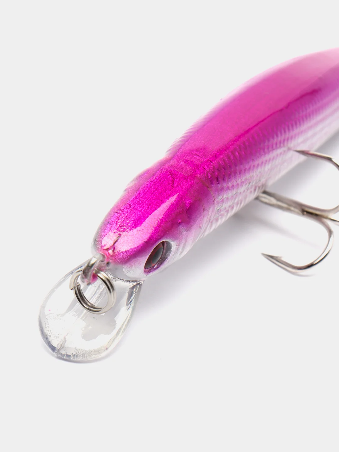 Фуксия воблер для рыбалки minnow минноу 10 см, 8,4 гр, с заглублением