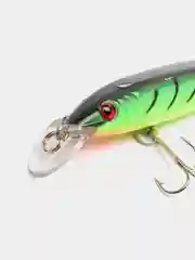 Зеленый воблер для рыбалки, двухсоставной minnow 10,5 см, 9,2 гр