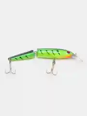 Зеленый воблер для рыбалки, двухсоставной minnow 10,5 см, 9,2 гр