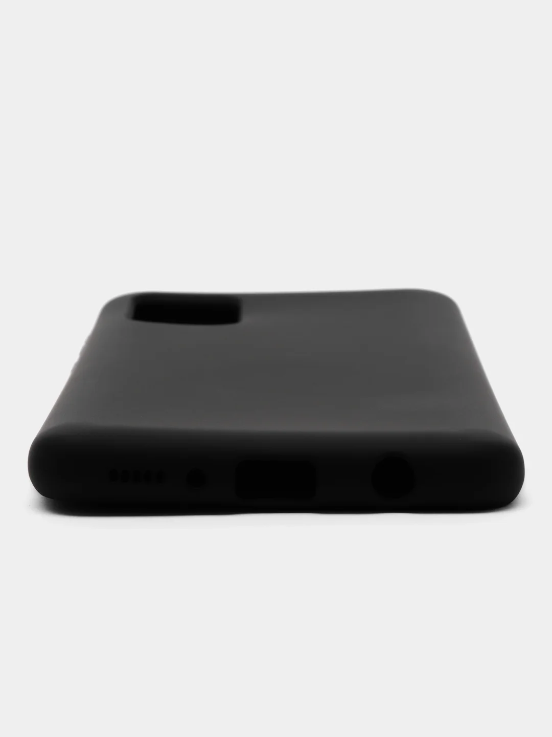 Черный чехол Silicone Case Samsung Note 20
