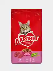 Сухой корм ДАРЛИНГ для взрослых кошек, с мясом и овощами, 1,75 кг