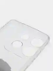 Алый силиконовый чехол для Tecno Spark Go 2023 / Pop 7 Pro / Pop 7 (Техно Спарк Го 2022 / Поп 7 Про), с принтом, рисунком