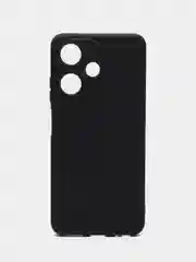 Черный чехол для Infinix Hot 30i, Инфиникс Хот 30Ай силиконовый, матовый, черный