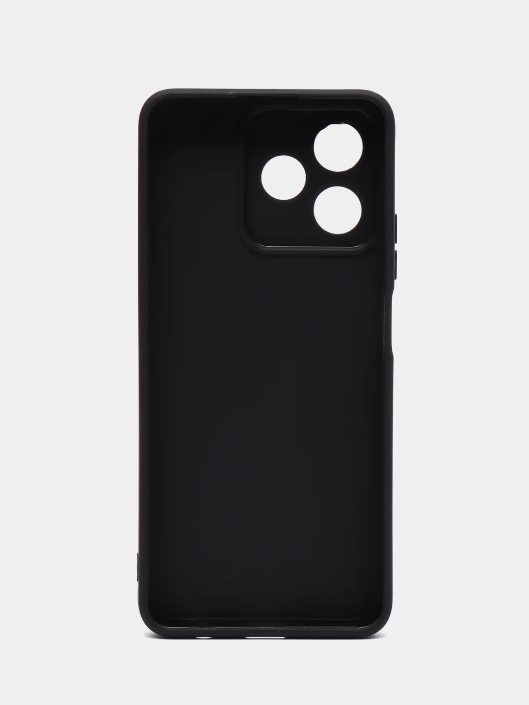 Черный чехол для Realme С51, C53 / Реалми С51, С53 / Realme Note 50, силиконовый, матовый, черный
