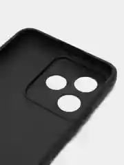 Черный чехол для Realme С51, C53 / Реалми С51, С53 / Realme Note 50, силиконовый, матовый, черный