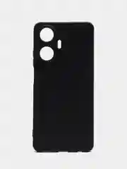 Черный чехол для Realme C55 / Реалми С55, силиконовый, матовый, черный