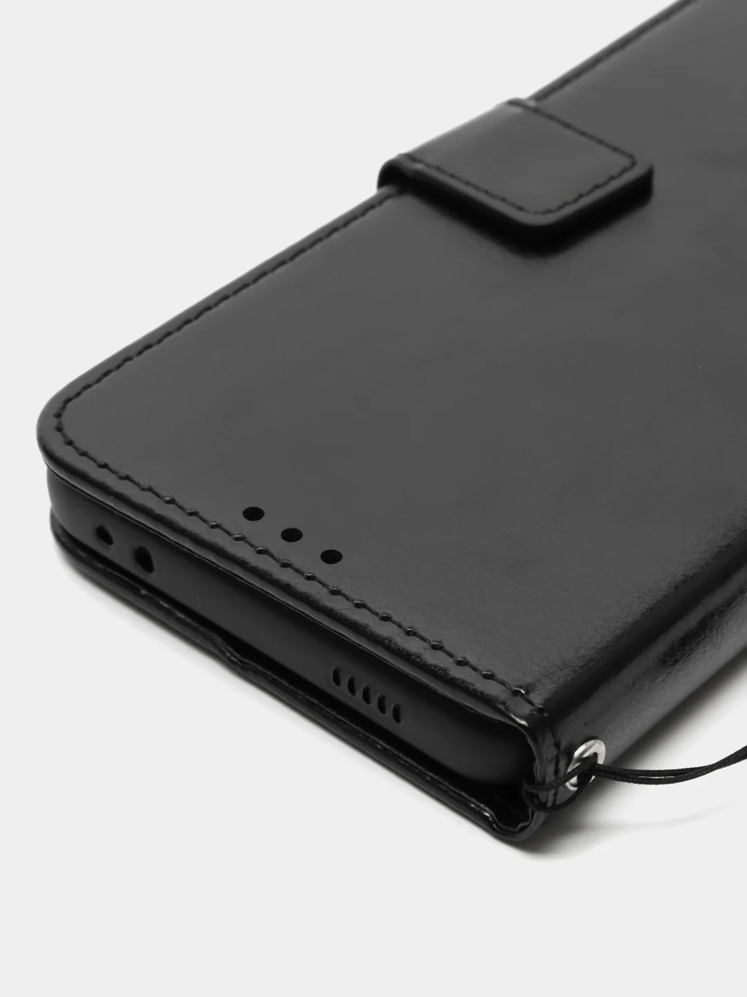 Черный чехол-книжка с магнитной застежкой для Xiaomi POCO F5 Pro (Сяоми Поко Ф5 Про)