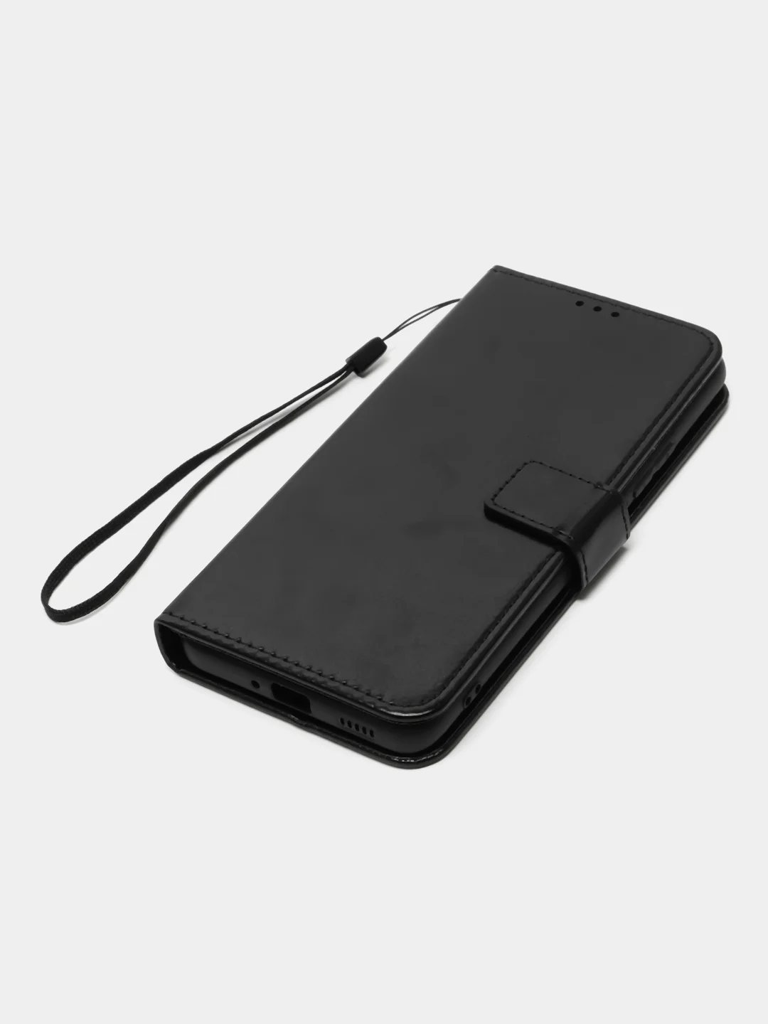 Черный чехол-книжка с магнитной застежкой для Xiaomi POCO F5 Pro (Сяоми Поко Ф5 Про)