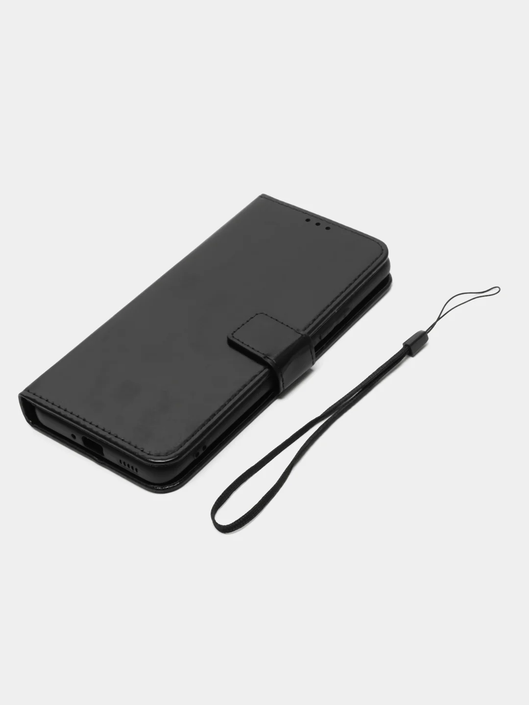 Черный чехол-книжка с магнитной застежкой для Xiaomi POCO F5 Pro (Сяоми Поко Ф5 Про)