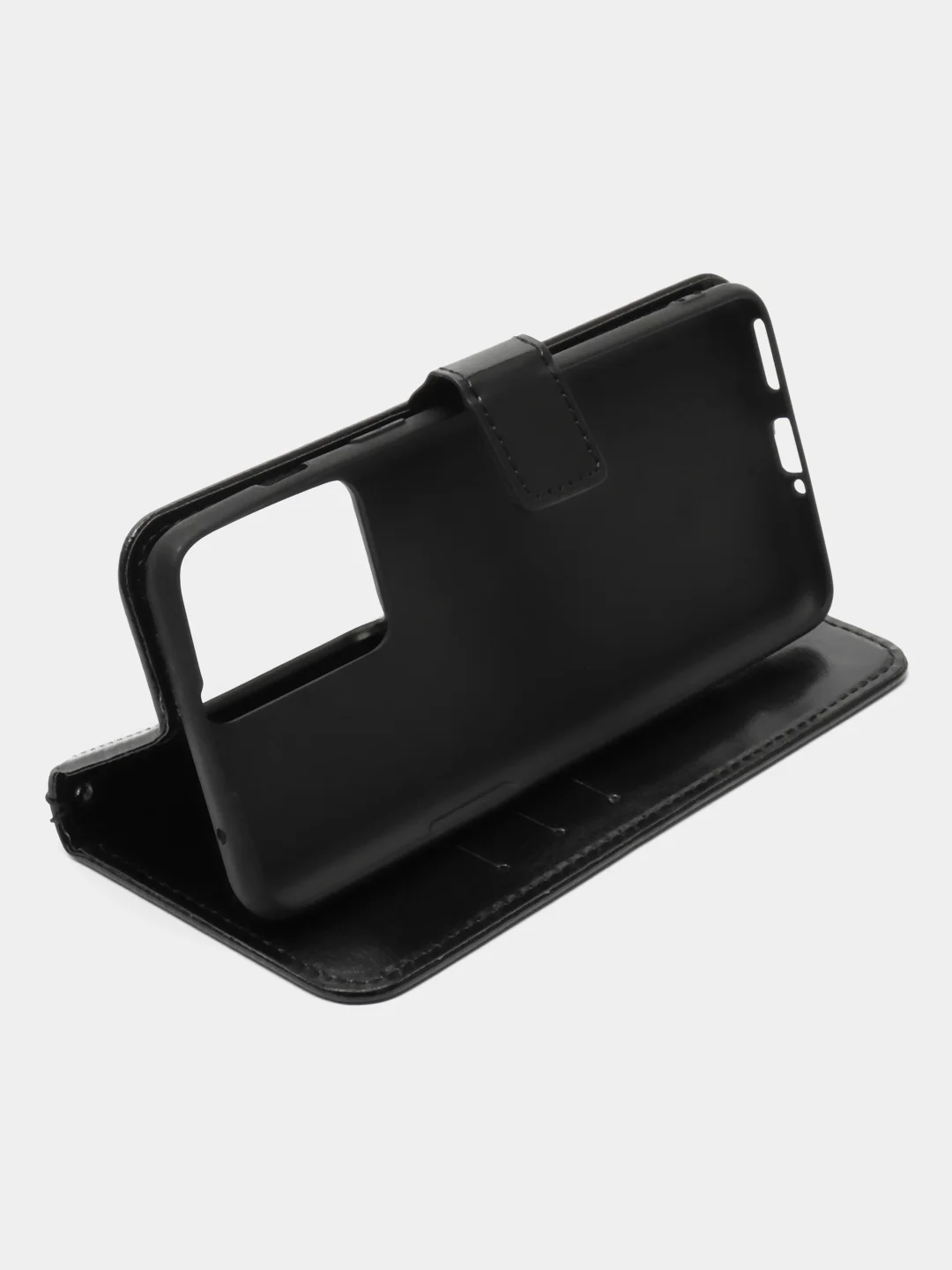 Черный чехол-книжка, с магнитной застежкой для OnePlus Nord 2T (One Plus Ван Плюс Норд 2Т)