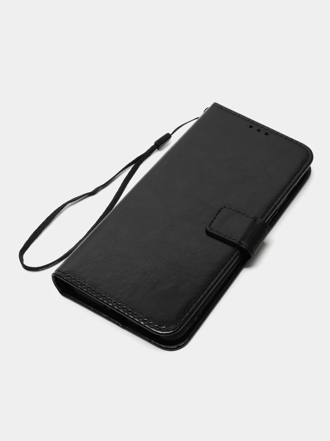Черный чехол-книжка, с магнитной застежкой для OnePlus Nord 2T (One Plus Ван Плюс Норд 2Т)