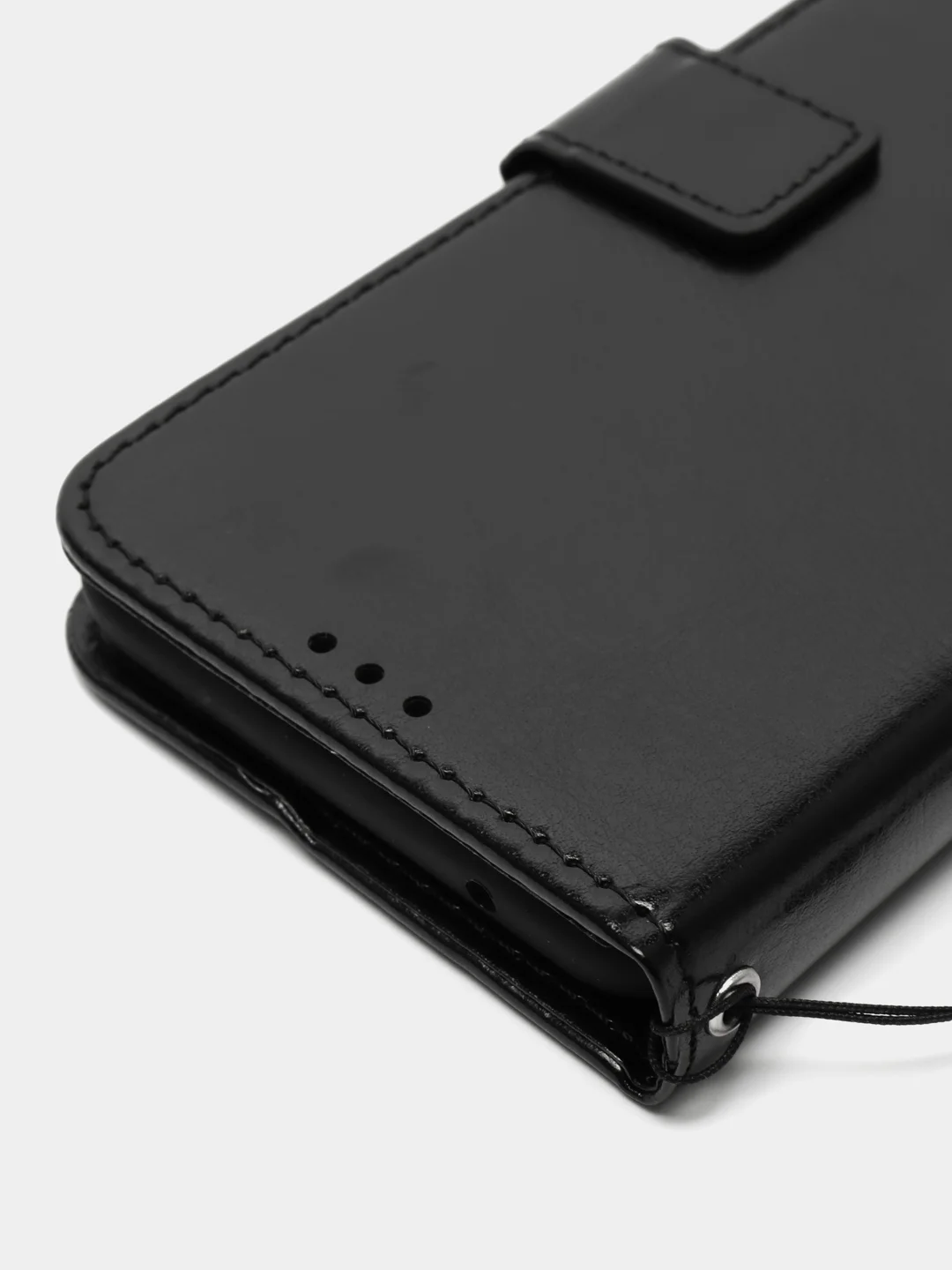 Черный чехол-книжка, с магнитной застежкой для OnePlus Nord 2T (One Plus Ван Плюс Норд 2Т)