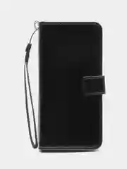 Черный чехол-книжка с магнитной застежкой для Realme 11 5G (Реалми 11 5 Джи)