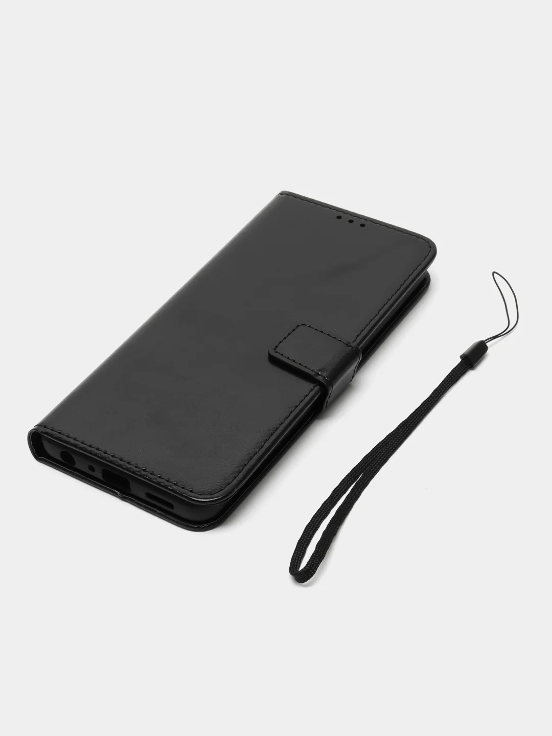 Черный чехол-книжка с магнитной застежкой для OnePlus Nord CE3 Lite 5G