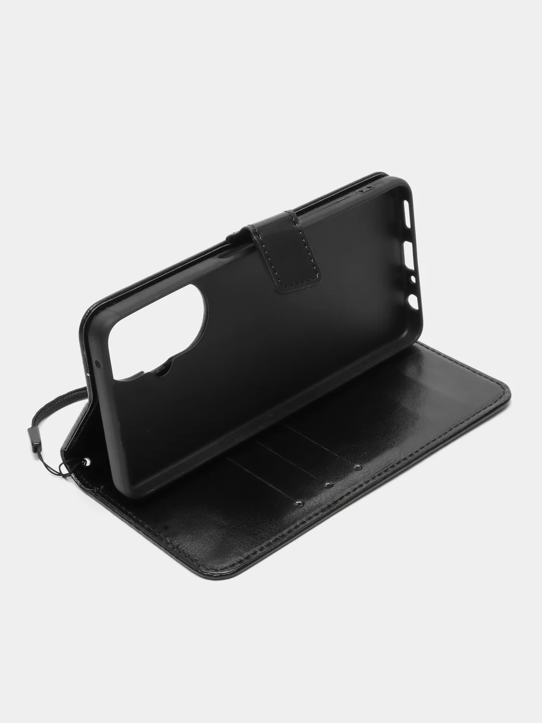 Черный чехол-книжка с магнитной застежкой для OnePlus Nord CE3 Lite 5G