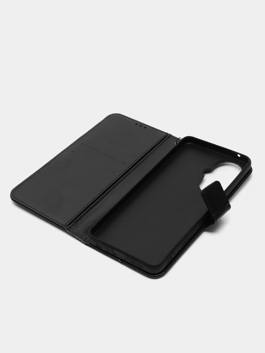 Черный чехол-книжка с магнитной застежкой для OnePlus Nord CE3 Lite 5G