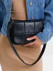Черный сумка женская, через плечо, экокожа